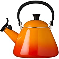 Los mejores  - LE CREUSET Kone Tetera- Acero Inoxidable- Naranja (Volcánico)- 1-6 L